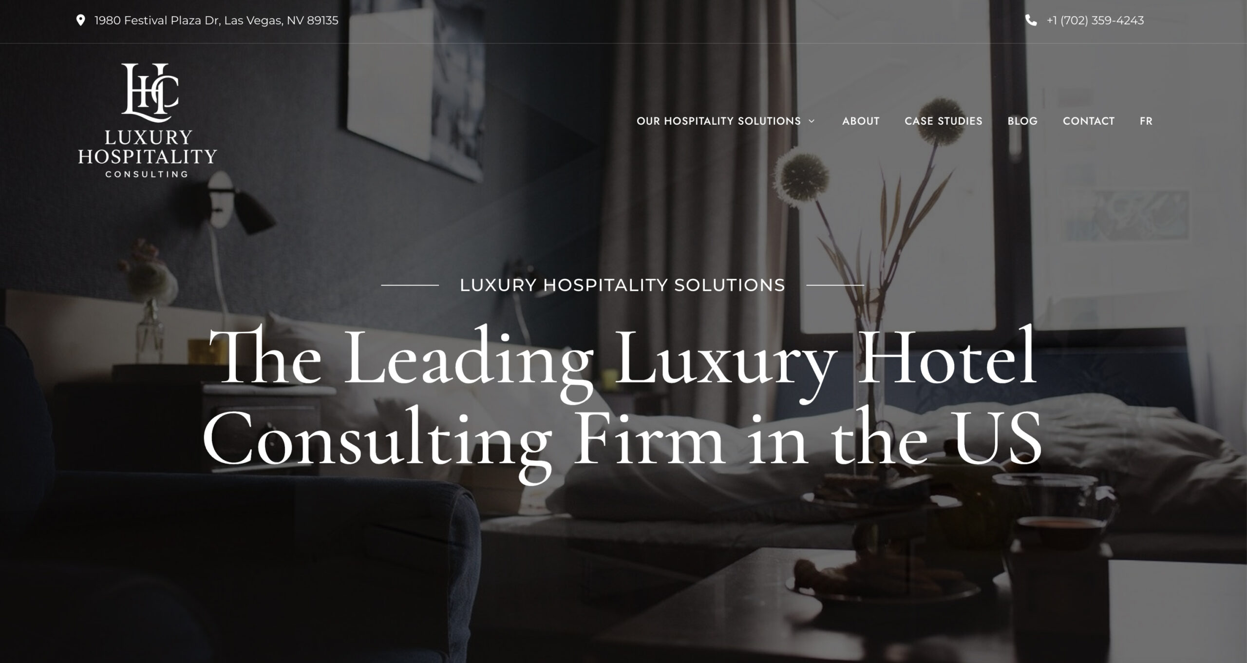 hospitality website creation